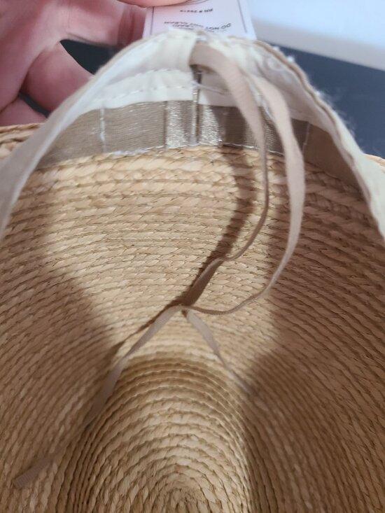 Helen Kaminski Avara Natural Fedora Hat Raffia One size Adjustable main image 6